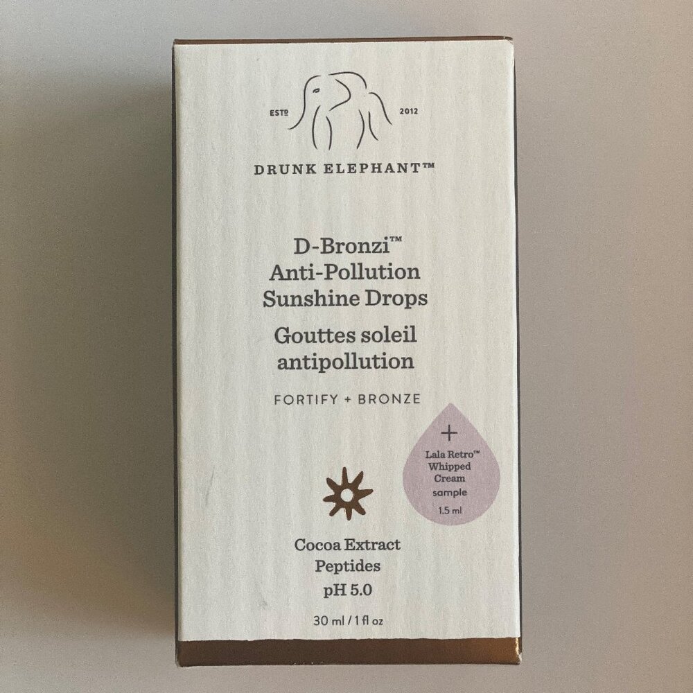 Drunk Elephant D-Bronzi Sunshine Drops Full Size 1oz NEW